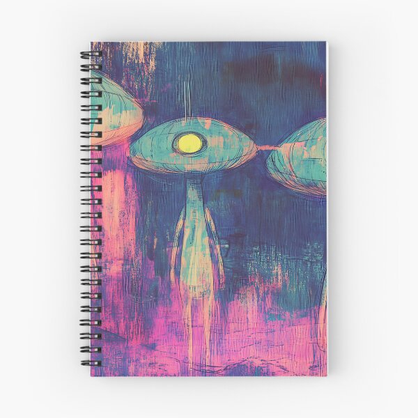 Item preview, Space Horror Art: Scary Hologram Alien Invasion designed and sold by bapupa.