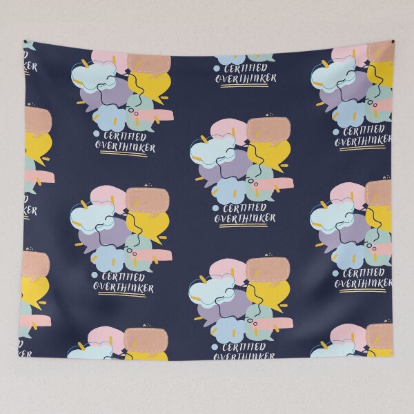 Item preview, Certified Overthinker designed and sold by heartfeltarts93.