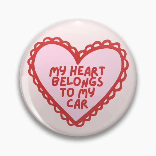 Item preview, My Heart Belongs To My Car designed and sold by boostedbutterflies.