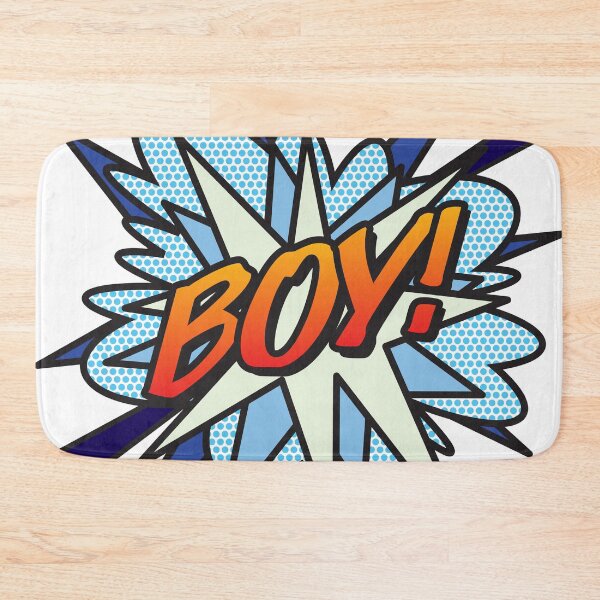 Item preview, BOY Comic Book Pop Art Modern Fun Graphic designed and sold by theimagezone.