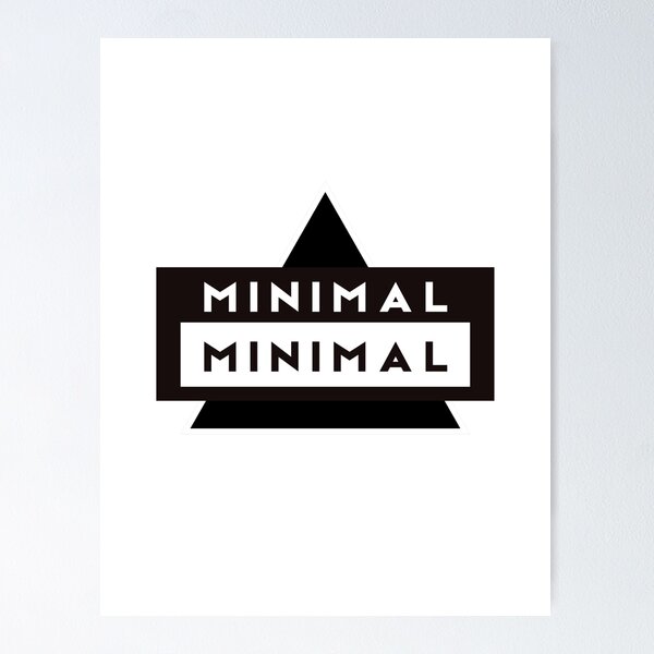 Item preview, MINIMAL designed and sold by PGAart.