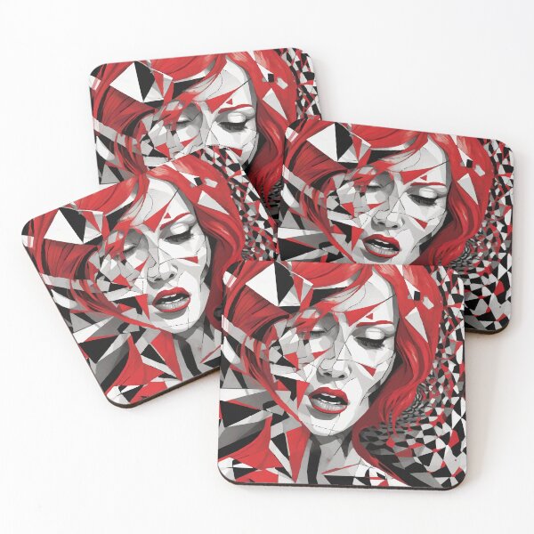 Item preview, Scarlet Freedom Unfolding | Women's Rights designed and sold by DinaMite-Art.