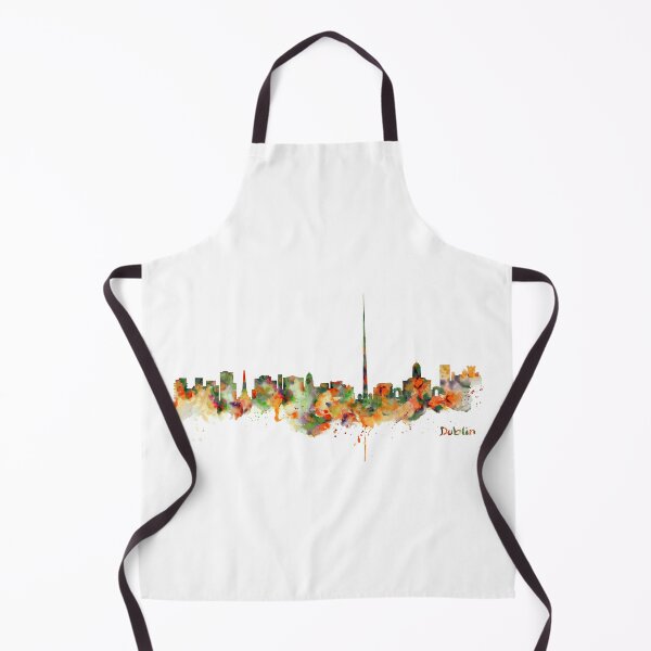 Item preview, Dublin Skyline Watercolor designed and sold by caracatita75.