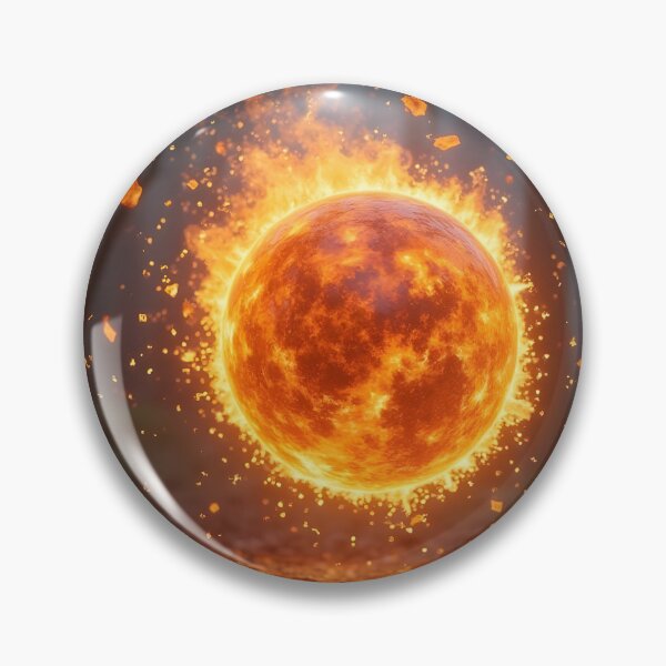 Item preview, Exploding Fireball designed and sold by vividcrucibledesigns.