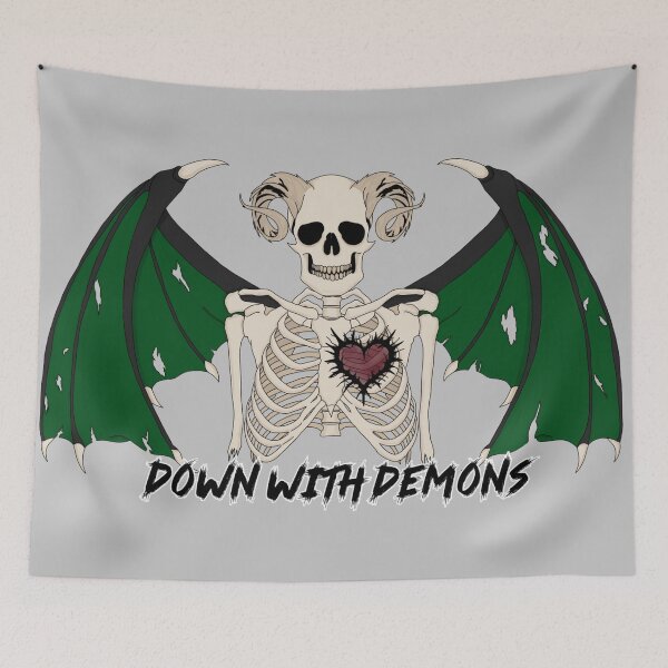 Item preview, Demonic Skeleton (Down With Demons Variant) designed and sold by Hexcellent Designs.
