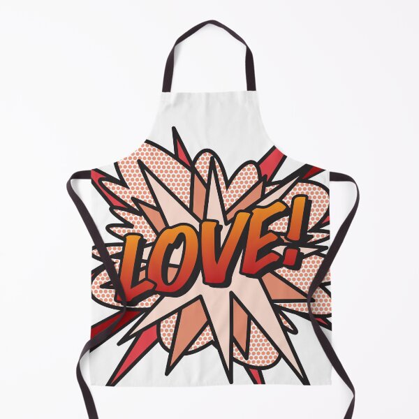Item preview, LOVE Comic Book Pop Art Modern Fun Graphic designed and sold by theimagezone.