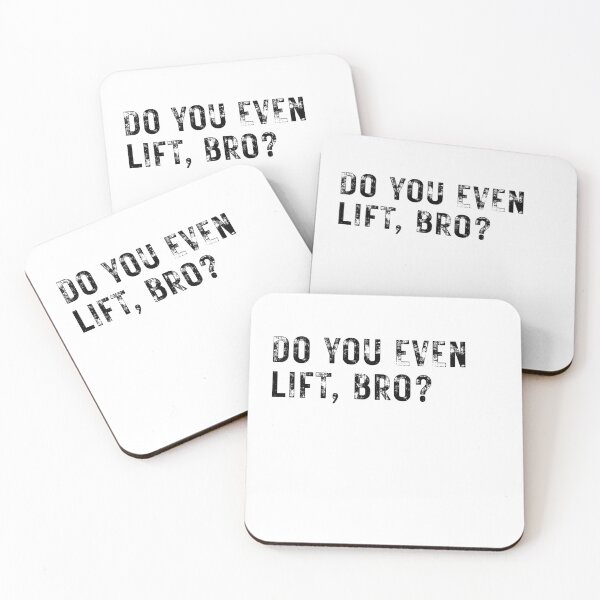 Item preview, Do You Even Lift, Bro Slogan for Gym Fitness Fans designed and sold by Unique Egg.