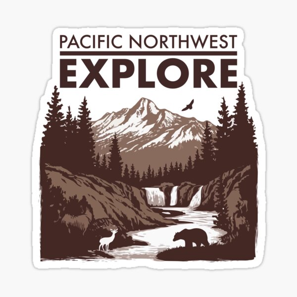 Item preview, Explore Pacific Northwest designed and sold by pinklamas.