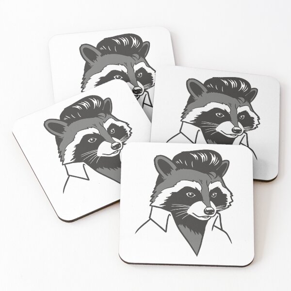 Item preview, Rockabilly Raccoon designed and sold by Aceofspace3000.