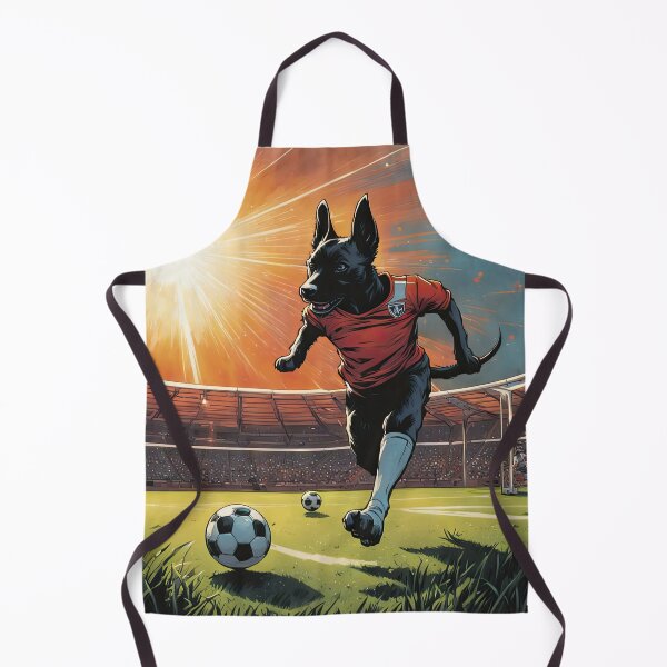 Item preview, Puppy playing soccer designed and sold by Colin Bentham.
