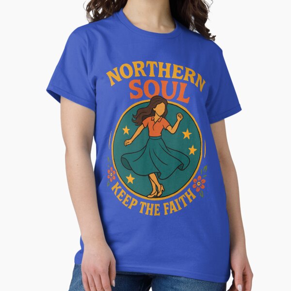 Item preview, Northern Soul Dancing Girl Keep the Faith designed and sold by Surfer Dave Designs.