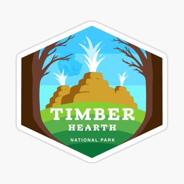 Item preview, Timber Hearth National Park designed and sold by Harry Hayes-Holden.