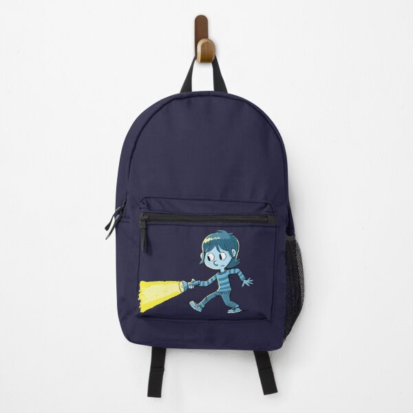 Item preview, boy with a flashlight walks through the darkness and lights his way designed and sold by duxpavlic.