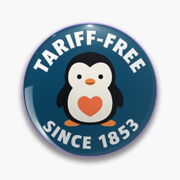 Item preview, Tariff-Free Penguin designed and sold by TSQ.