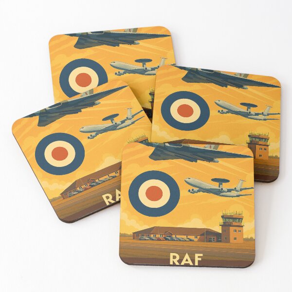 Item preview, Vintage RAF Waddington Aviation Poster designed and sold by Airpower Art.