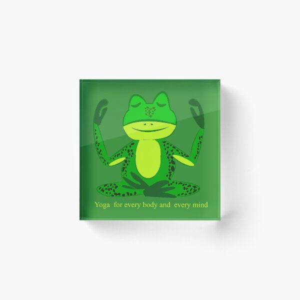 Item preview, frog yoga designed and sold by Navkriti.