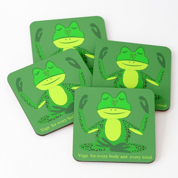 Item preview, frog yoga designed and sold by Navkriti.