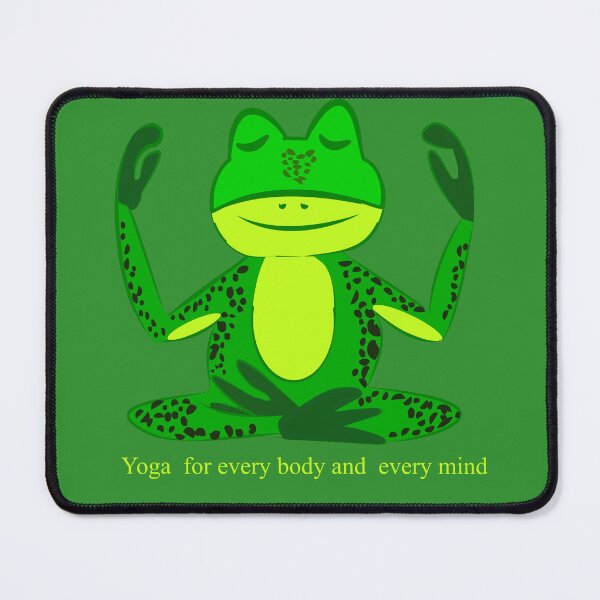Item preview, frog yoga designed and sold by Navkriti.