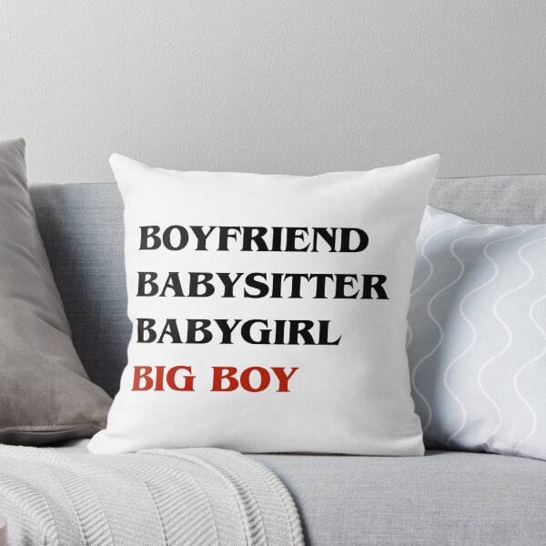 Item preview, Boyfriend, Babysitter, Babygirl, Big Boy (black) designed and sold by lilyscribbles.