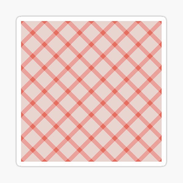 Item preview, Pastel Gingham Checker Red designed and sold by r3dsun.