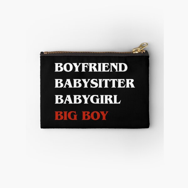Item preview, Boyfriend, Babysitter, Babygirl, Big Boy (white) designed and sold by lilyscribbles.