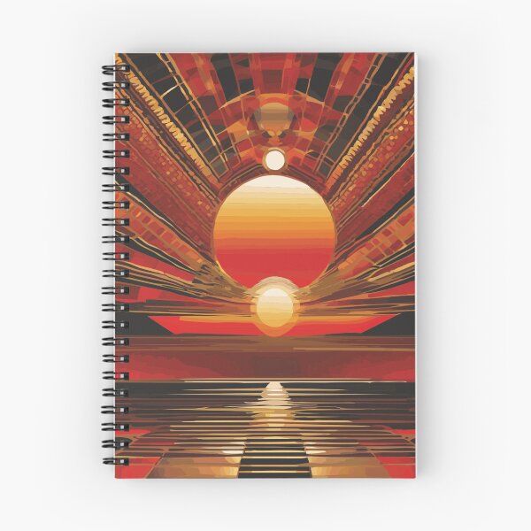 Item preview, Golden Symmetry: The Art of a Sunrise | Sunrise Sunset designed and sold by DinaMite-Art.