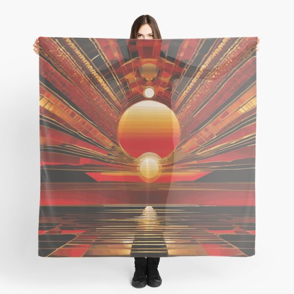 Item preview, Golden Symmetry: The Art of a Sunrise | Sunrise Sunset designed and sold by DinaMite-Art.