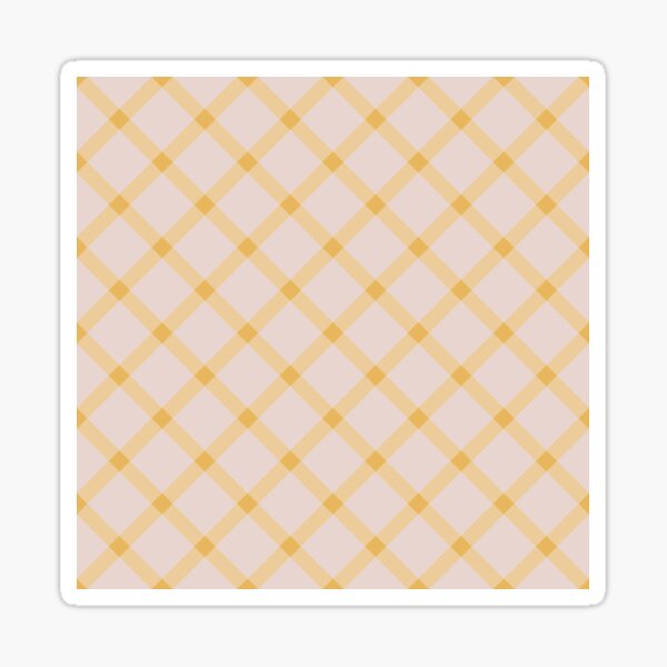 Item preview, Pastel Gingham Checker yellow designed and sold by r3dsun.