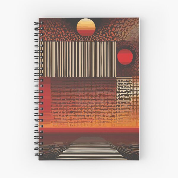Item preview, Sunrise in Shapes-A Geometric Awakening designed and sold by DinaMite-Art.