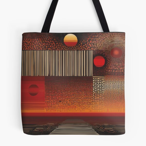 Item preview, Sunrise in Shapes-A Geometric Awakening designed and sold by DinaMite-Art.