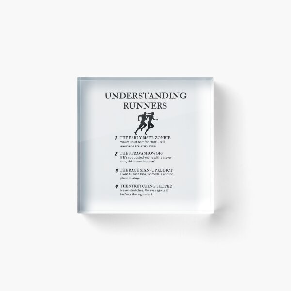 Item preview, Understanding Runners – Funny Long-Distance Life Humor designed and sold by PsyFlow35.