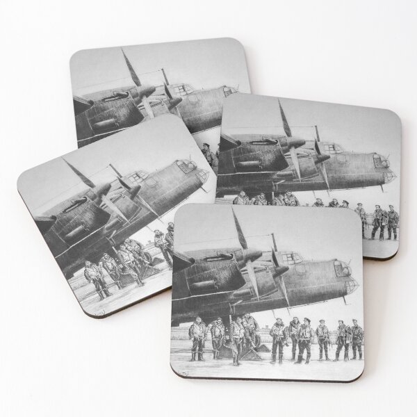 Item preview, WW2 RAF Halifax Bomber Crew. designed and sold by Paul Rowland.