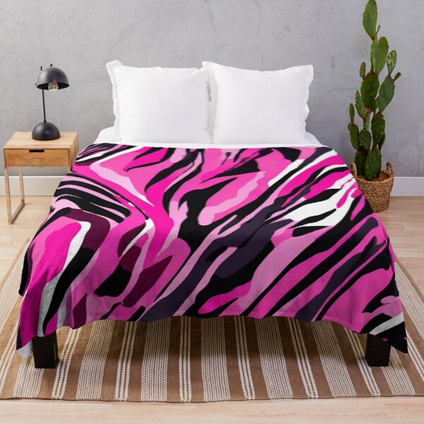 Item preview, Pink Camo Tiger Stripe Camouflage Pattern designed and sold by CamouflageLab.