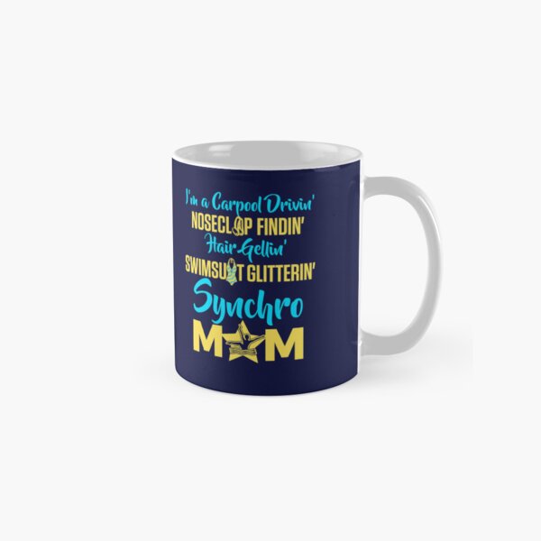 Item preview, Cute Synchro Mom Synchronized Swimming Design designed and sold by jaygo.