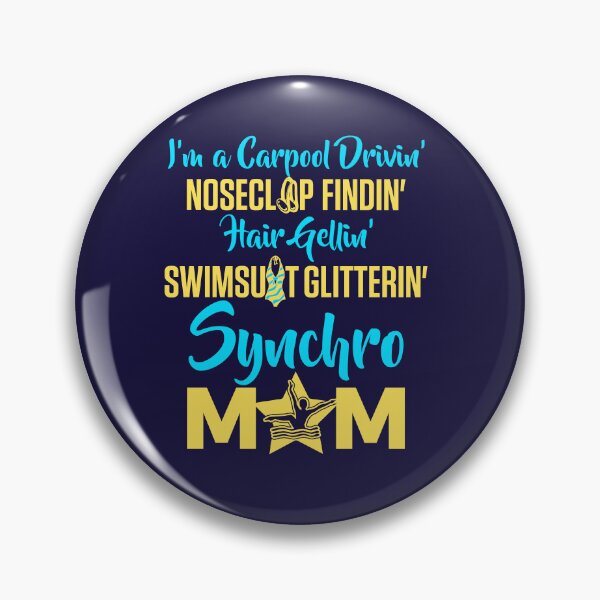 Item preview, Cute Synchro Mom Synchronized Swimming Design designed and sold by jaygo.