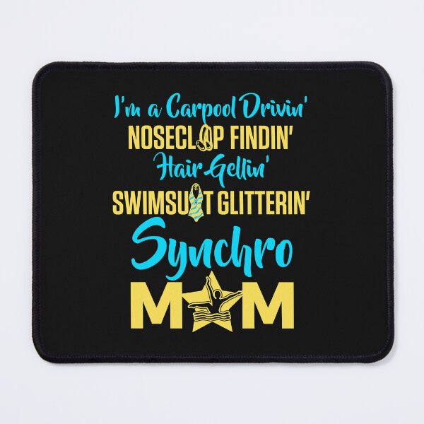 Item preview, Cute Synchro Mom Synchronized Swimming Design designed and sold by jaygo.