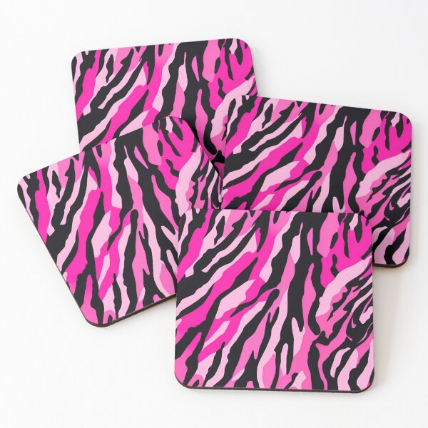 Item preview, Pink Camo Tiger Stripe Camouflage Pattern designed and sold by CamouflageLab.