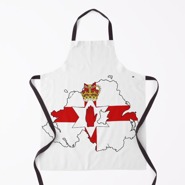 Item preview, Flag map of Northern Ireland designed and sold by Beluga Cat.