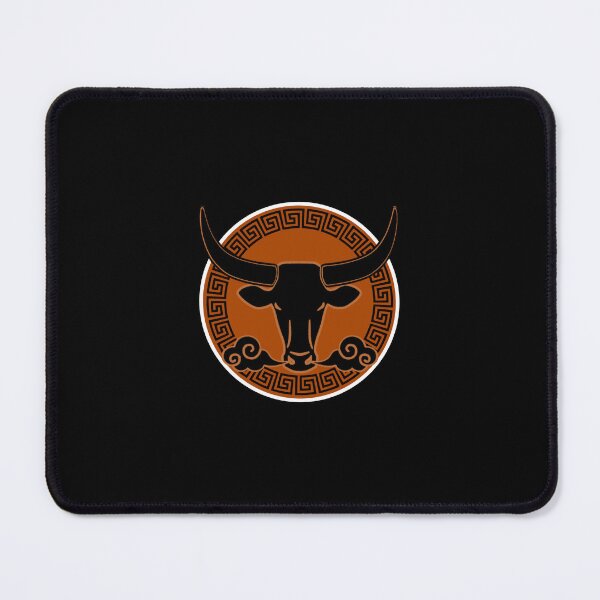 Item preview, The Bull (Terracotta version) - Ink Art designed and sold by Made By Nishi | Nishi Wojnar.