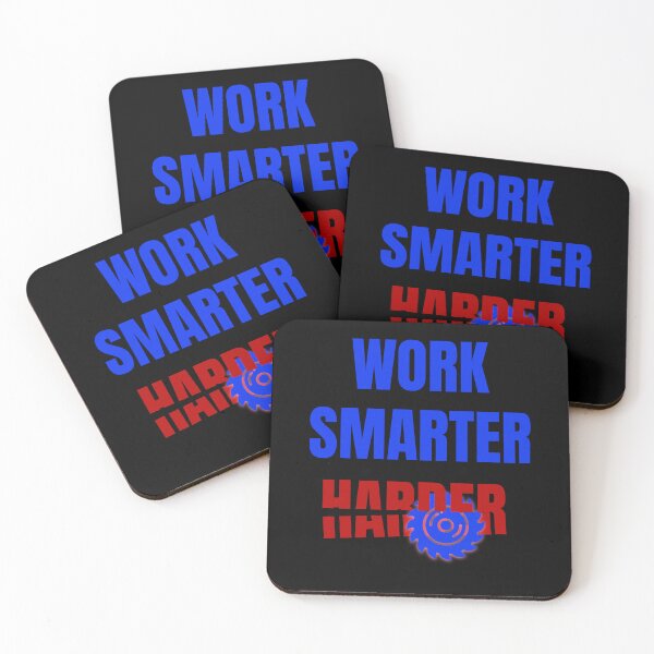 Item preview, Work smarter not harder designed and sold by Phil4v6 Designs.