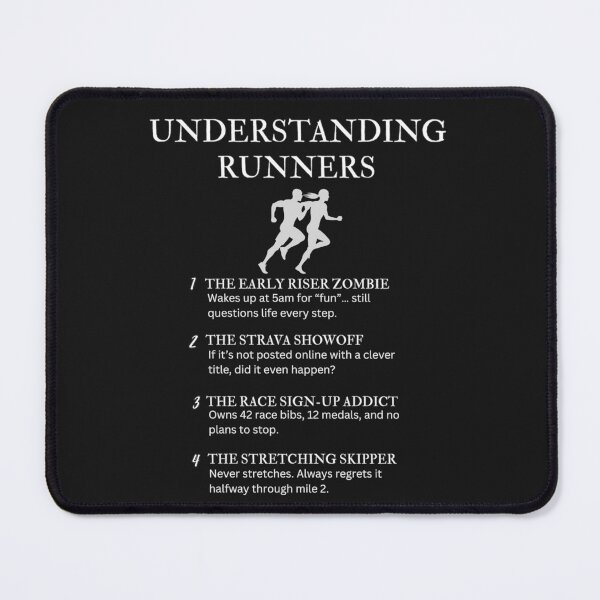 Item preview, Understanding Runners – Funny Long-Distance Life Humor – Black designed and sold by PsyFlow35.