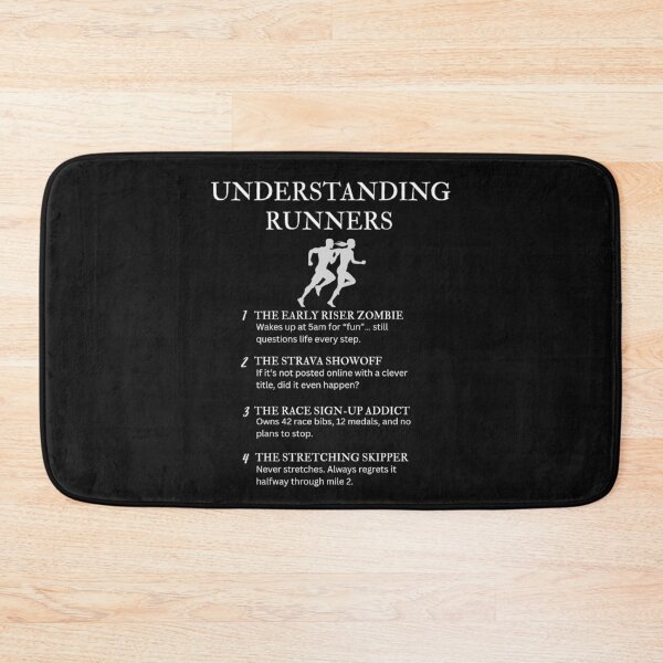 Item preview, Understanding Runners – Funny Long-Distance Life Humor – Black designed and sold by PsyFlow35.