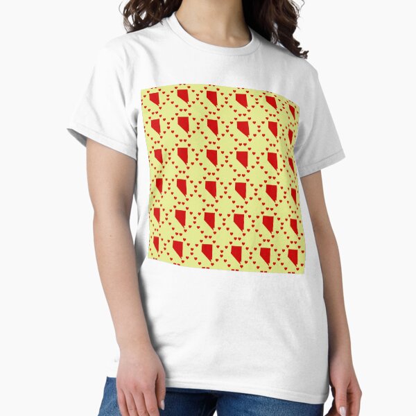 Item preview, Nevada Seamless Heart Pattern designed and sold by TheIconSmith.