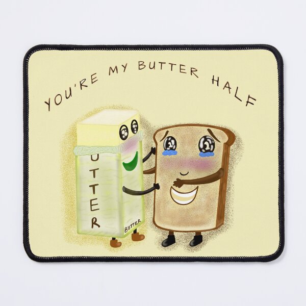 Item preview, Punny Breakfast- You're My Butter Half  designed and sold by ArtandStories.