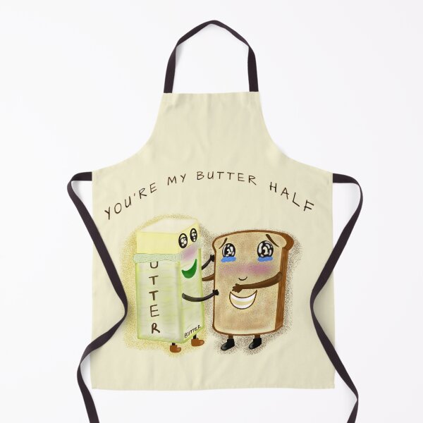 Item preview, Punny Breakfast- You're My Butter Half designed and sold by ArtandStories.