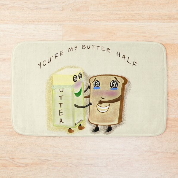 Item preview, Punny Breakfast- You're My Butter Half  designed and sold by ArtandStories.