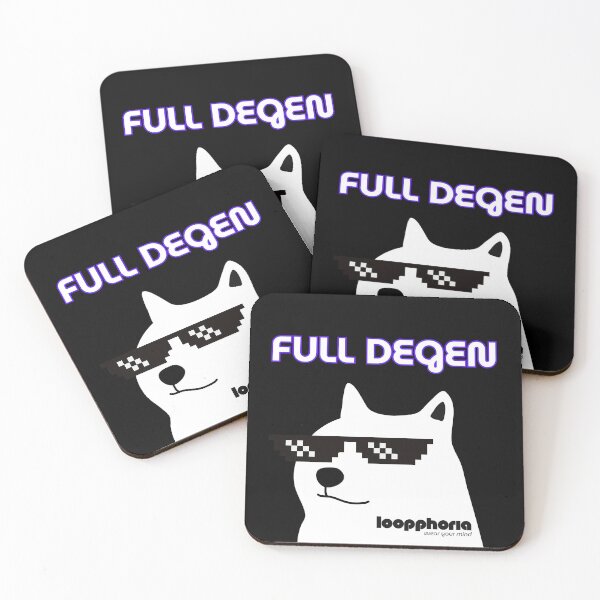 Item preview, Full Degen Mode – No Risk, All Swagger designed and sold by loopphoria.