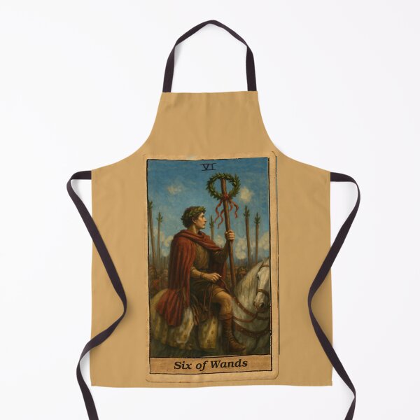 Item preview, Tarot: Six of Wands designed and sold by skoolsarecool.