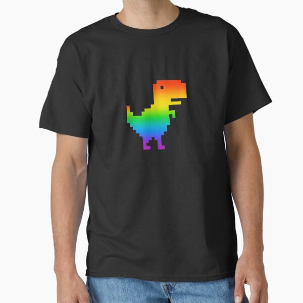 Item preview, Google Pixel Dinosaur (Rainbow Edition) designed and sold by Elviqus Shop.