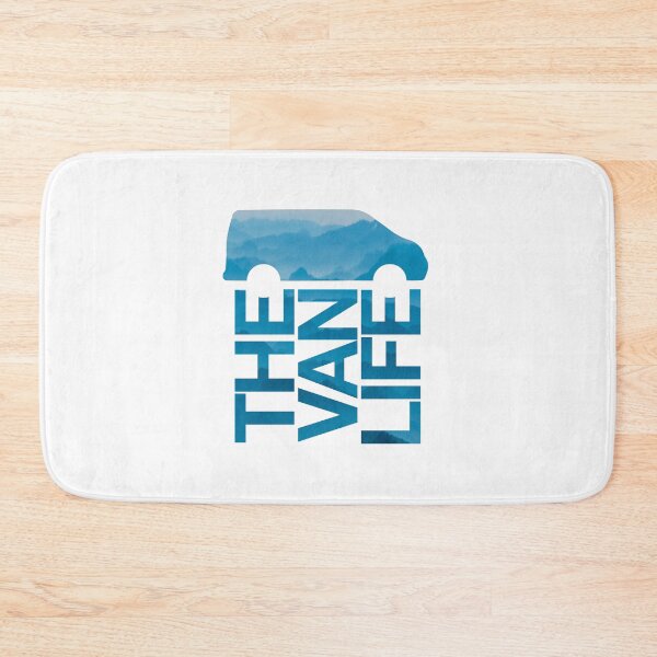 Item preview, the van life logo: blue mountain designed and sold by robnoble.